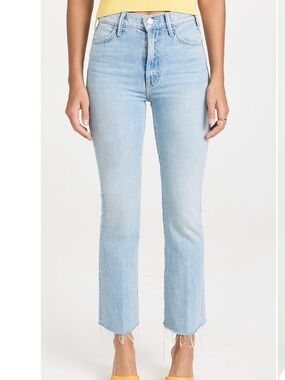 MOTHER The Hustler Ankle Fray Jeans in Limited Edition